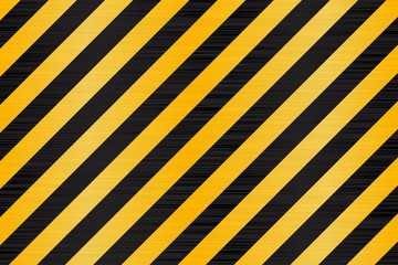 Under construction background. Black yellow diagonal stripes