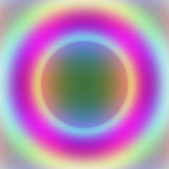 Weichgezeichneter rosa Ring