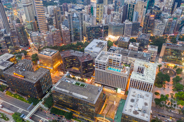 Fototapeta premium Hong Kong city at night