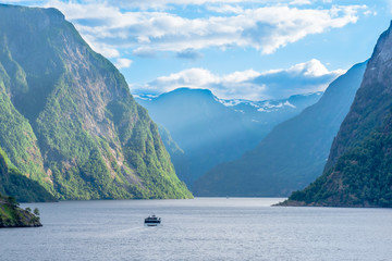 Entrance at the end of the fjord I