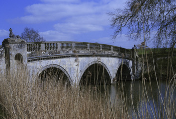 Fototapeta premium compton verney stately home and arts foundation warwickshire english midlands england uk - shot on film