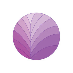 Purple Color Circle