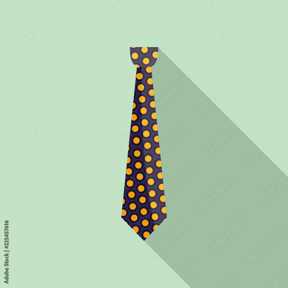 Poster tuxedo tie icon. flat illustration of tuxedo tie vector icon for web design