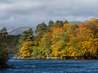 Autumn day at Loch Katrine