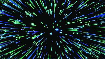 Background with color lines. Different shades and thickness.