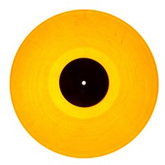 Yellow Vinyl Record