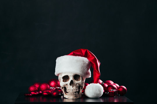 The skull of Santa Claus