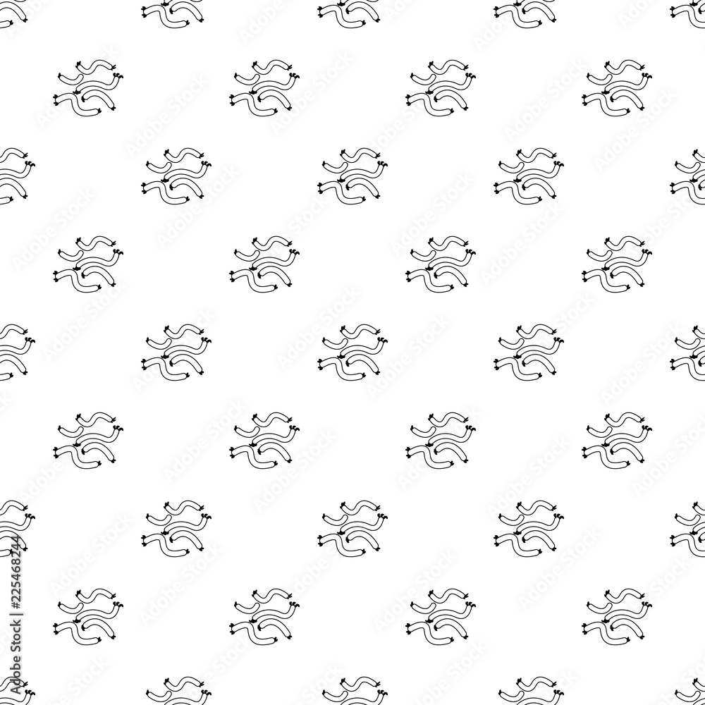 Poster escherichia coli virus pattern vector seamless repeating for any web design