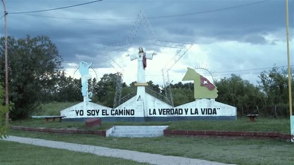 Sanctuary on the Side of an Argentine Route.