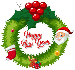 christmas wreath for decoration