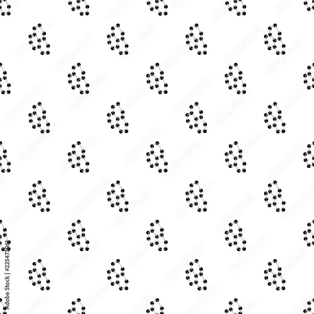 Poster tryptophan pattern vector seamless repeating for any web design