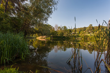 Landscape with lake around Kurki Monastery © Igor Syrbu