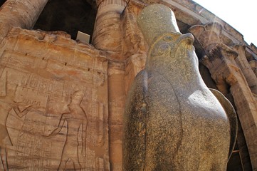 Temple of Edfu in Egypt.