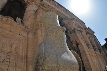 Temple of Edfu in Egypt.