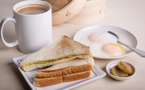 Traditional Breakfast From Singapore.