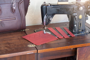  Leather sewing machine