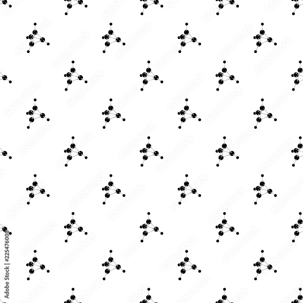Poster methanol pattern vector seamless repeating for any web design