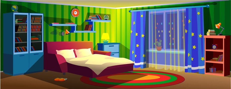 Bedroom Cartoon Images – Browse 46,840 Stock Photos, Vectors, and Video |  Adobe Stock