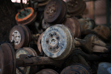 Old Wheel Shaft