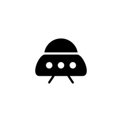 UFO icon vector