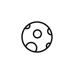 moon icon vector