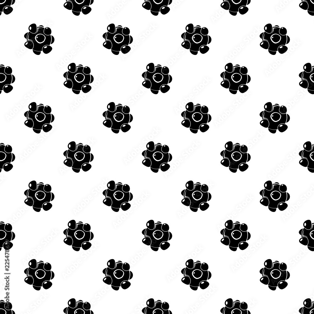 Poster coronavirus pattern vector seamless repeating for any web design