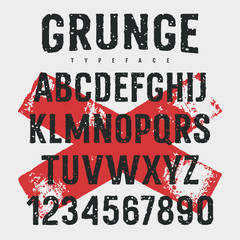 Grunge Font 009