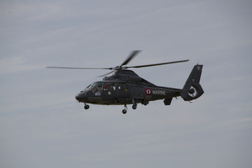 Hélicoptère de la Marine Française