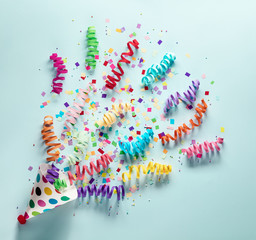 Exploding party popper