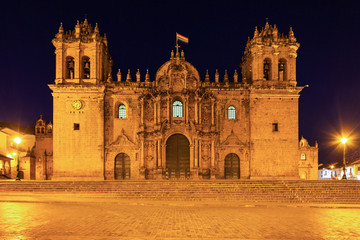 Fototapeta na wymiar Cusco Cathedral