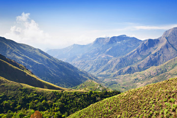 Naklejka na ściany i meble Tamil Nadu mountains