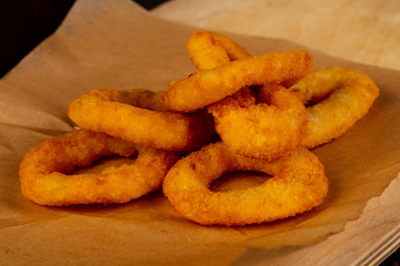 Fried onion rings
