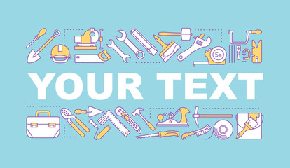 Fototapeta premium Workshop word concepts banner
