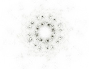 Abstract design made of sacred symbols signs geometry and designs on the subject of astrology alchemy magic.
