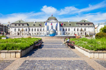 Grassalkovich Palace in Bratislava - obrazy, fototapety, plakaty