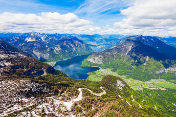Naklejka na ściany i meble Dachstein Mountains in Austria