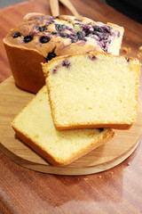 Blueberry Butter Cake