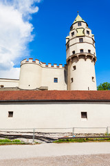 Fototapeta na wymiar Hasegg Castle, Hall in Tirol