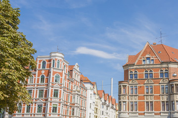 Altbau-Wohnhäuser am Kreisel