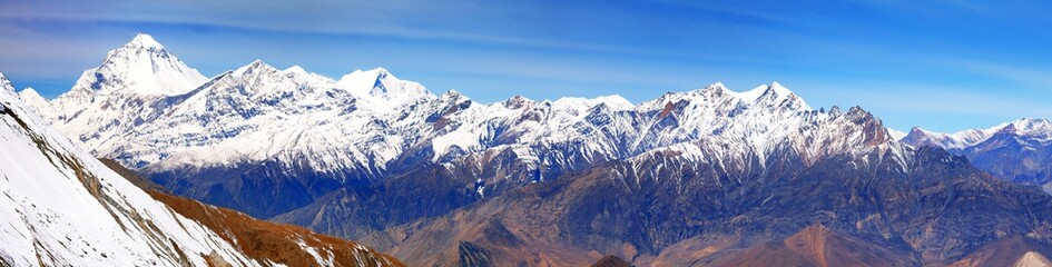 Mount Dhaulagiri, Nepal Himalayas mountains