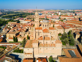 Fototapeta premium Salamanca Cathedral in Salamanca, Spain