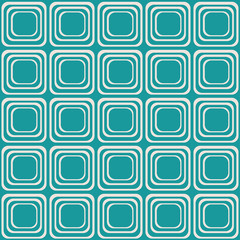 Vector seamless texture with rounded squares looking like old tv
