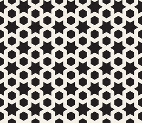 Vector seamless pattern. Modern stylish abstract texture. Repeating geometric tiles