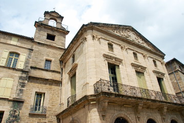 Fototapeta na wymiar Ville de Pézenas, Maison des Métiers d'Art (Ancienne Maison Consulaire), département de l'Hérault, France