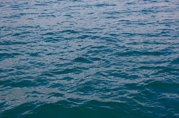 Blue water surface background