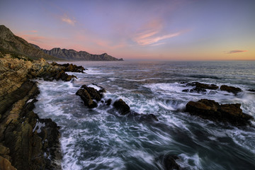 Fototapeta na wymiar Cape Town Beach Sunset