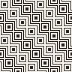 Vector seamless pattern. Modern stylish abstract texture. Repeating geometric tiles