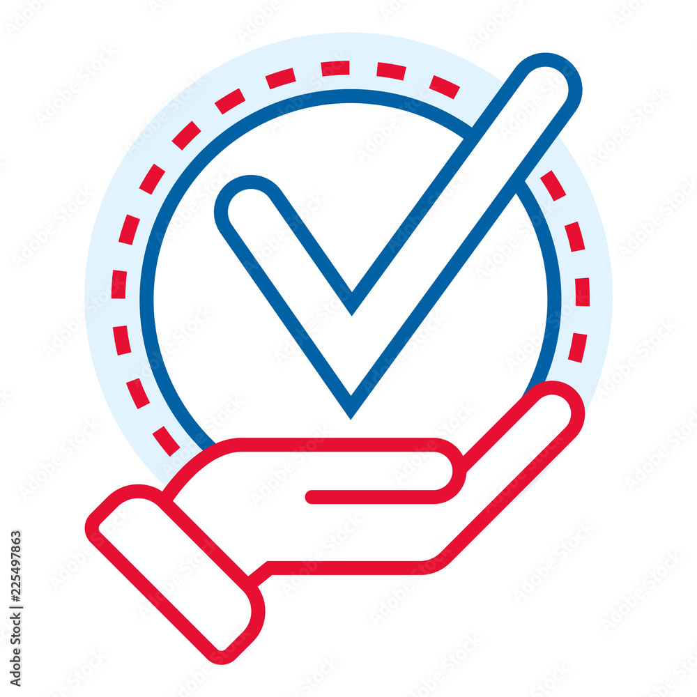 Poster successful delivery icon. outline successful delivery vector icon for web design isolated on white b