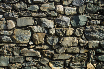 Old stone background. Texture of ancient masonry