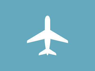 Vector illustration of passenger plane